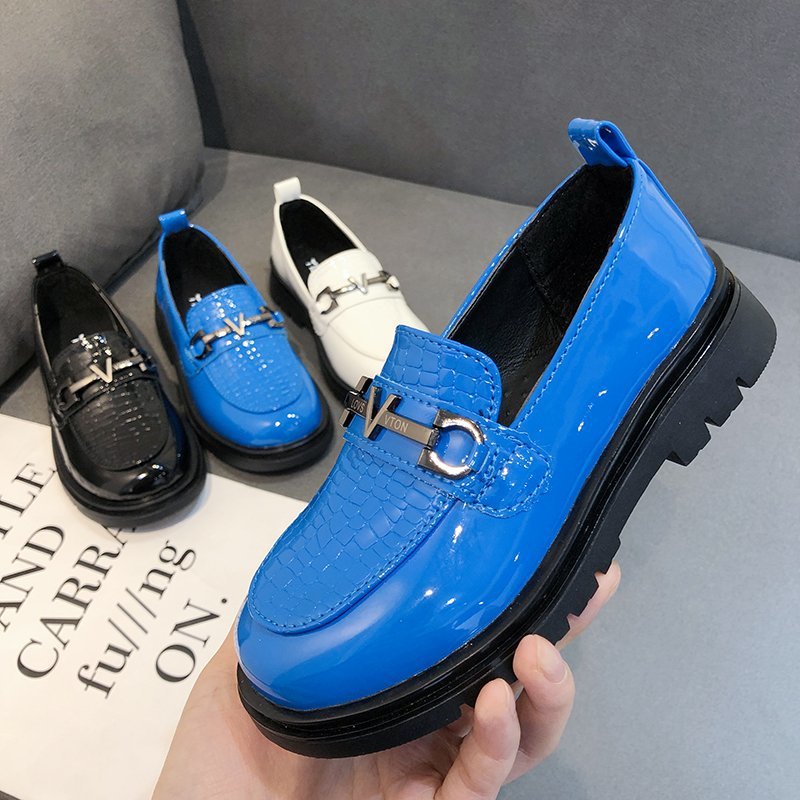 Choushan Chaussures Fille Wholesaling Fashion Trendy Blue Black Girl Boy Children Kids Shoes