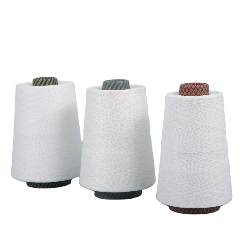 Polyester Viscose T/R 70/30 30S/1 Vortex spinning wholesale blended knitting yarn