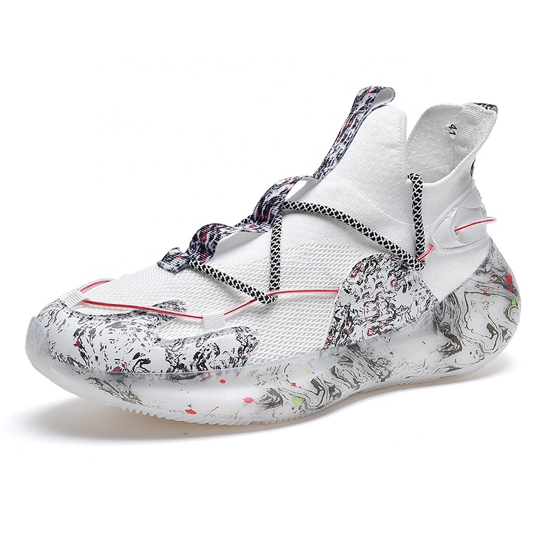 OEM Men's Fashion Casual Running Shoes Slow Walking Wind Casual Shoes Flying Woven Breathable Other Trendy Shoes