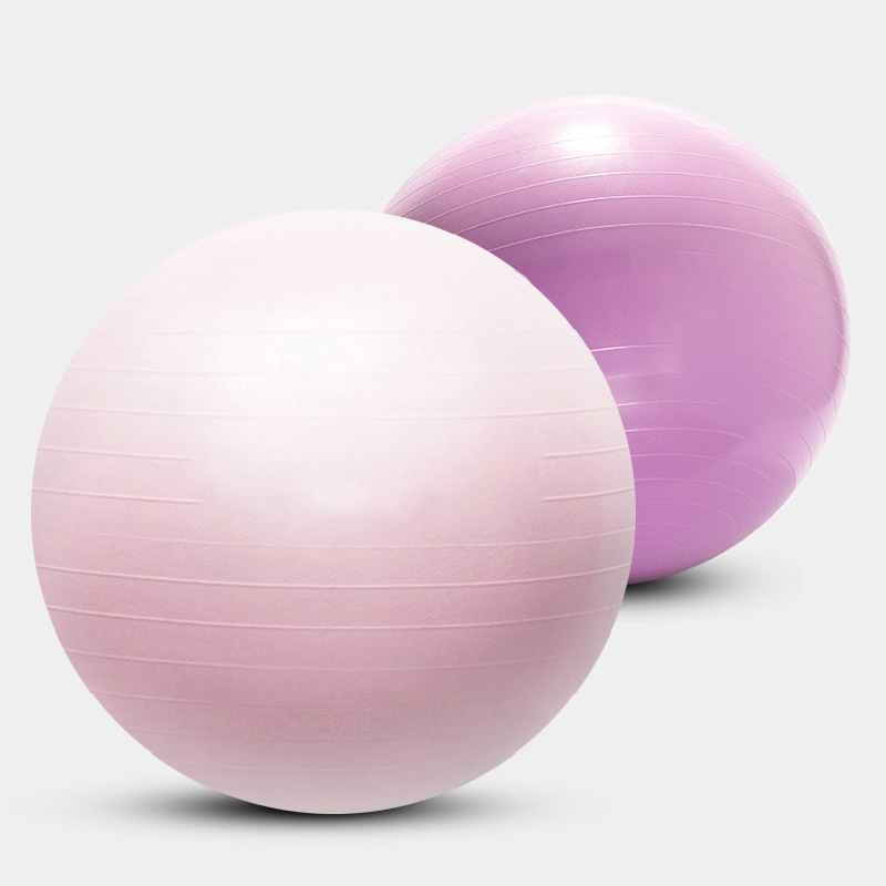 Custom made 65cm yoga ball with high quality and multi-function PVC ball made in China