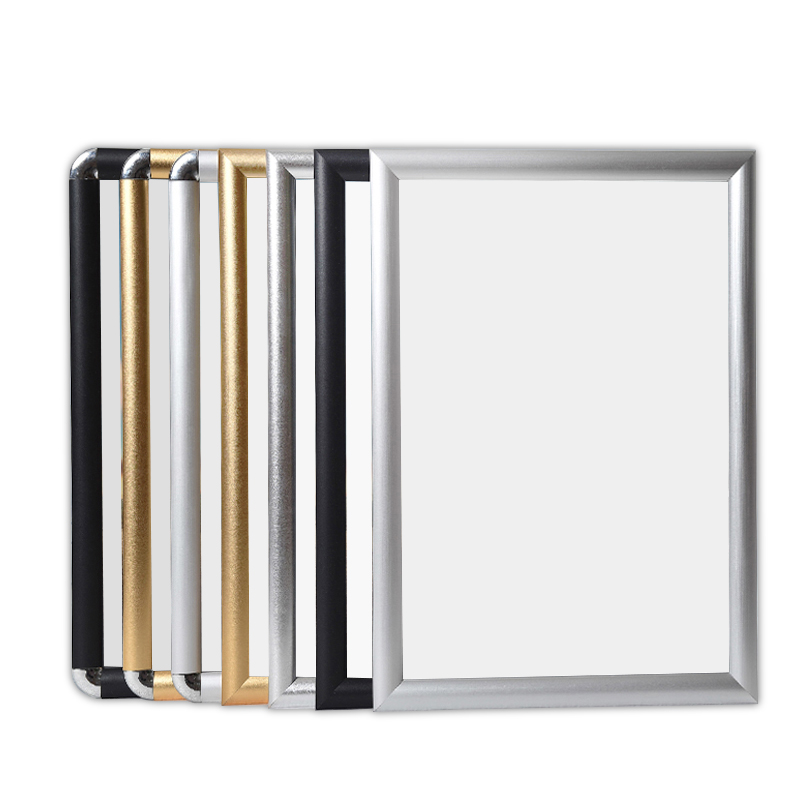 Poster Frame A4 Advertising Display Aluminum Profile Snap Poster Frame