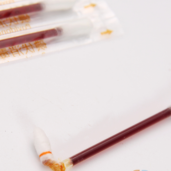 Factory price disposable medical sterile swab iodophor cotton swab for hospitial househood outdoor wound hurt cleaning