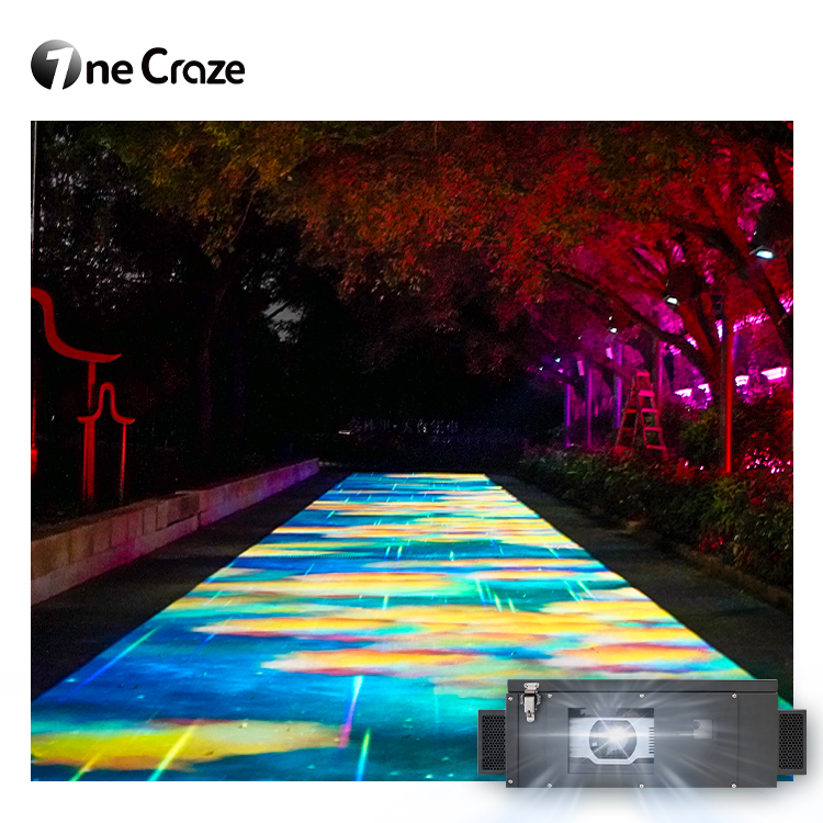 3D Hologram Interactive Floor Projection System Interactive Floor Projection Software