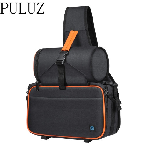 Wholesale Portable PULUZ video bags Triangle Style SLR Camera BagShoulder Messenger Bags Lens Bag