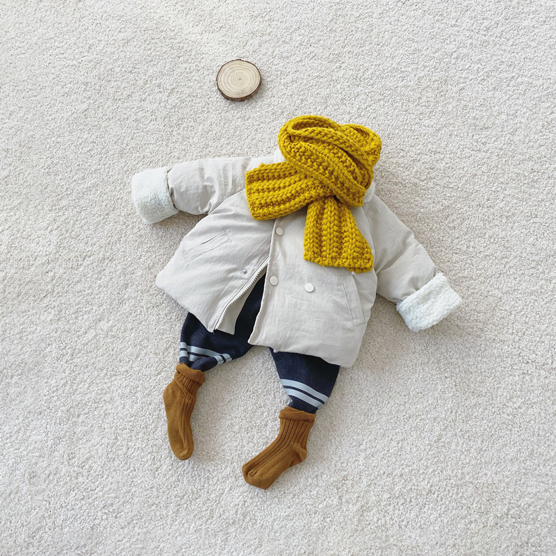 Q2-baby 3980 верхняя одежда для малышей, куртка, утепленная стильная детская одежда, зимнее пальто