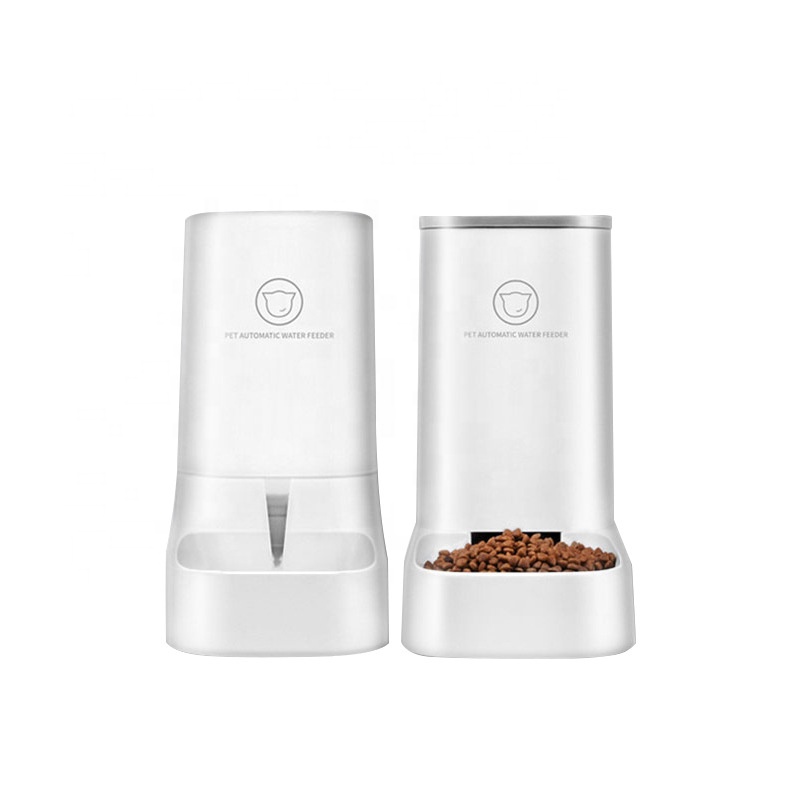 Capacity Pp Dispenser Bowls Pet Smart Food Automatic Cat Feeder For Dogs