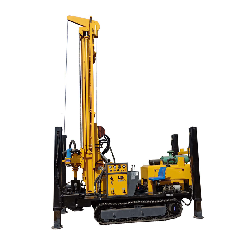 Hydraulic water well drilling machine 100 meter water well drilling rig