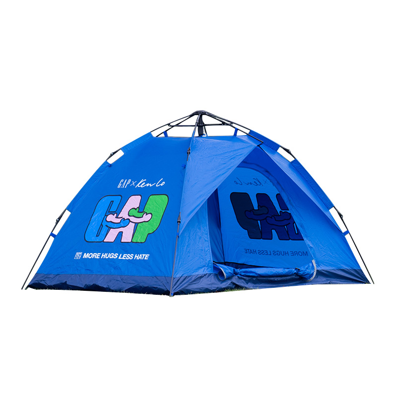 Customized Tent OEM 2-4 Person Two Doors Windproof Various Colors Moutain Tent Outdoor Camping