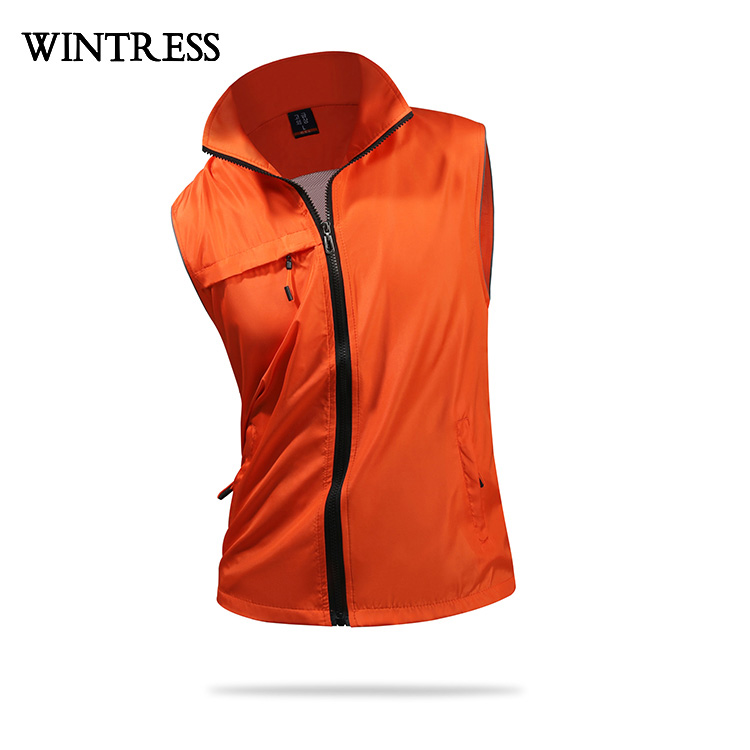 Оптовая продажа, дешевый жилет Wintress, дышащий жилет на заказ