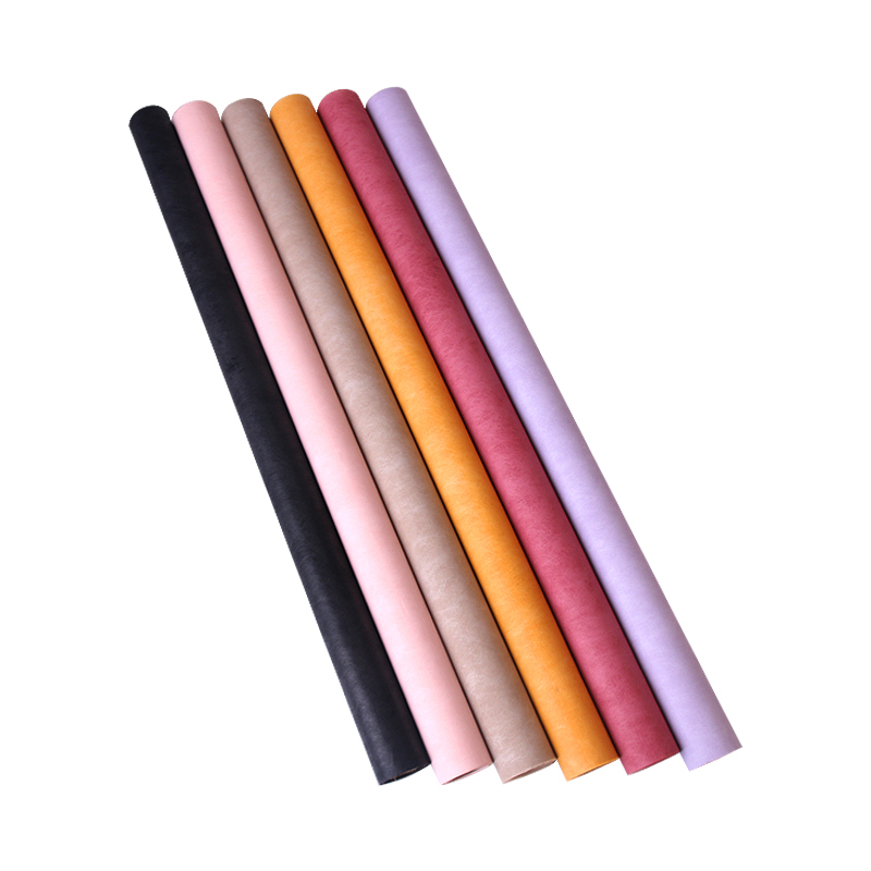 Wholesale High Quality Flower Gift Wrapping Paper Waterproof Milk Cotton Wrapping Paper