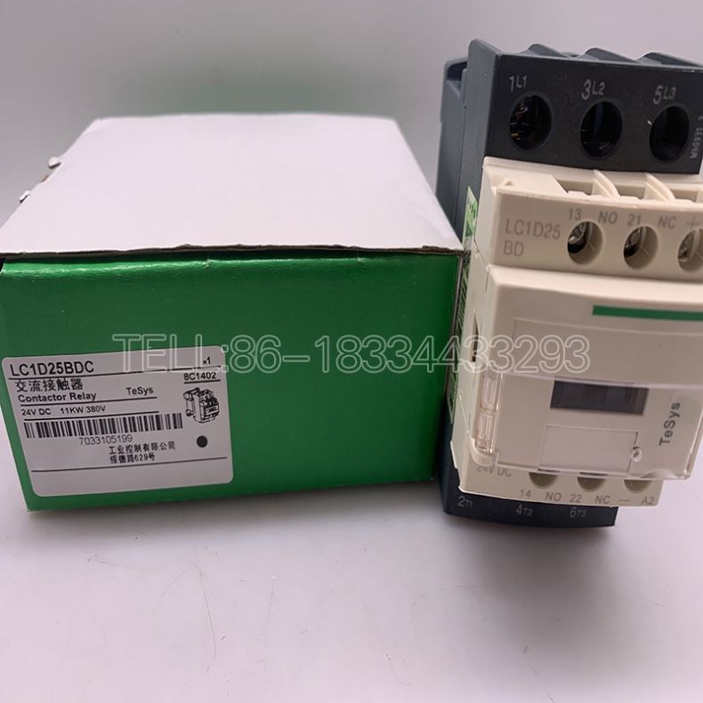 Контактор переменного тока LC1D25BDC 24VDC 25A DC24V контактор управления