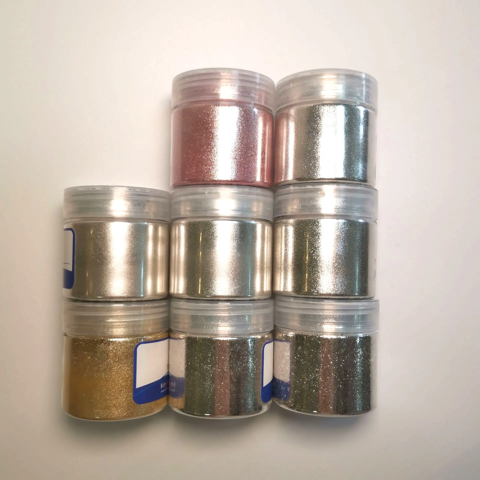 Wholesale nails pigment update silver mirror effect super chrome powder