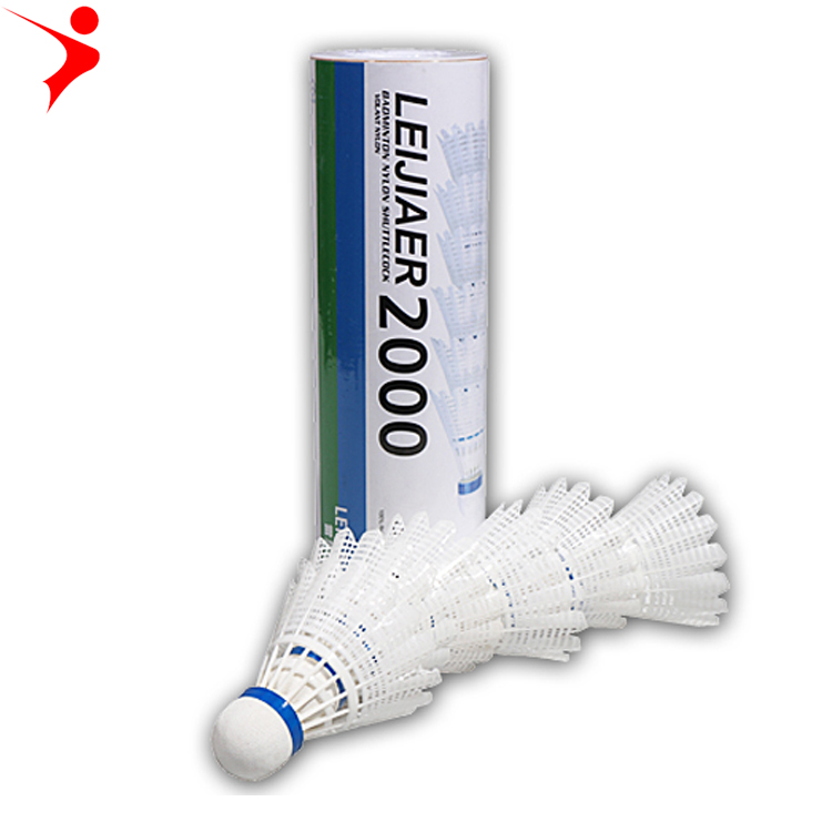 LEIJIAER2000 6 Pcs/Set Professional training nylon FeatherOutdoor Sports Badminton Accessories Durable badminton