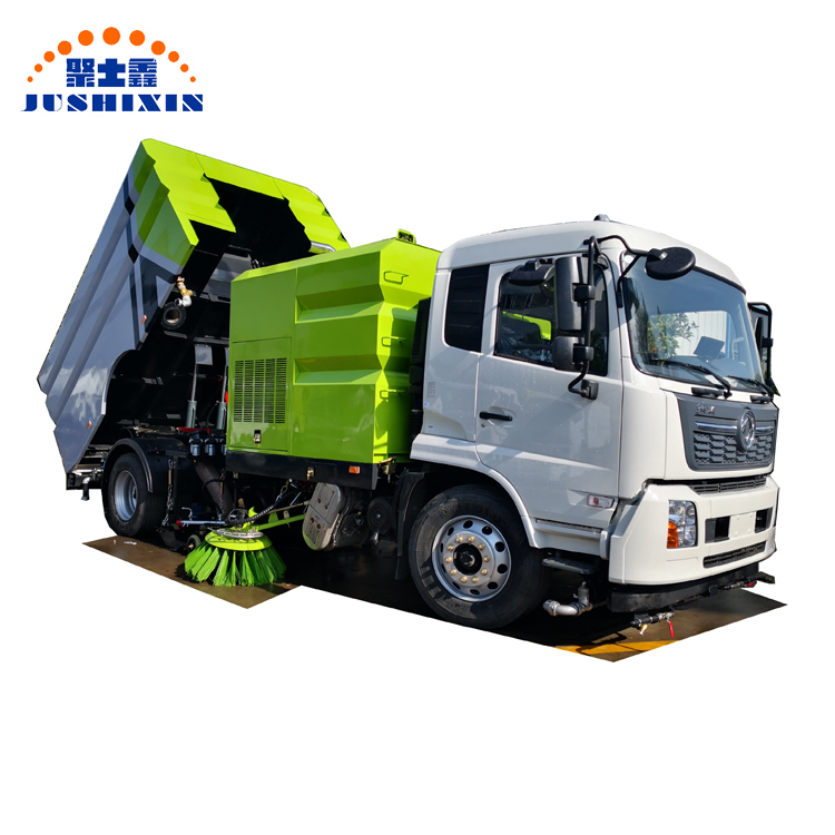 Customization 4x2 Road Sweeper Truck 8 CBM Street Vacuum Road Cleaning Machine Cleaner New DongFeng