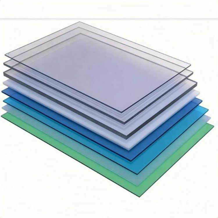 Free sample ripple clear anti-scratch uv polycarbonate pc bulletproof compact laminated solid black polycarbonate sheet