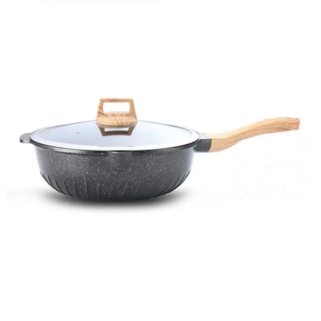 Household Wok Induction Cooker Gas Cooker Non-stick Frying Pan