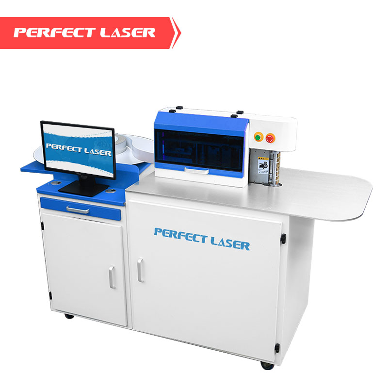 Perfect Laser Automatic Slotting Channel Letter Bender Machine For Advertising Sign Letter Bending