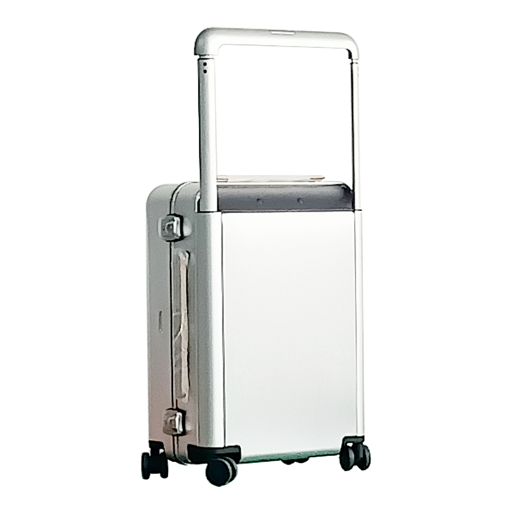 Manufacturers sell aluminum alloy wide pull bar valise small suitcases of luxury luggage