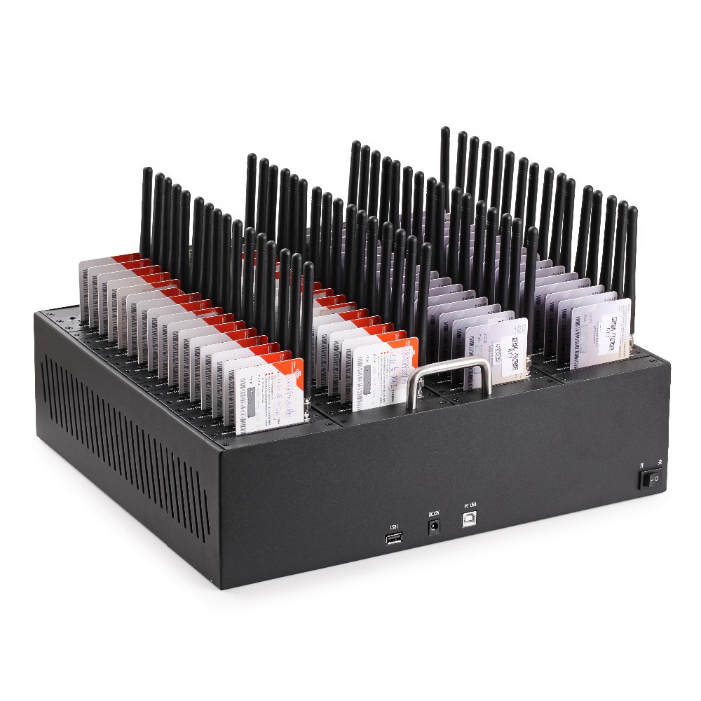 Китайский поставщик, 64 порта, масса SMS, USB, GSM 2g, 3g, 4g, модем, бассейн, многошлюз, массовое получение, SMS-машина, Sms-бластер