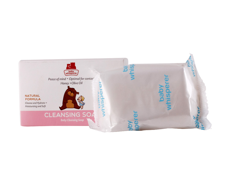 BABY WHISPERER 80g Bath Shower Body Cleaning Bar Soap Supplier OEM/ODM service Safe Soap for baby