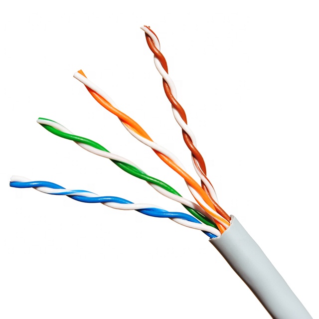 Лидер продаж, Заводская Прямая цена, тестированный FLUKE 4-PAIR 24AWG UTP Cat5E ethernet-кабель