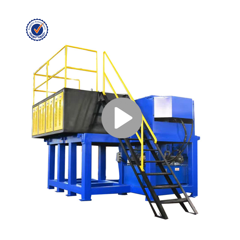 Electric Double Shaft Wood Shredder