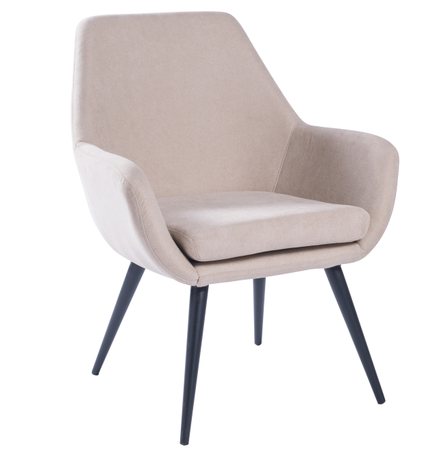 Hot Selling Factory Price Comfortable With Soft Cushion Metal Legs Living Room Sofa Furniture Leisure Chair