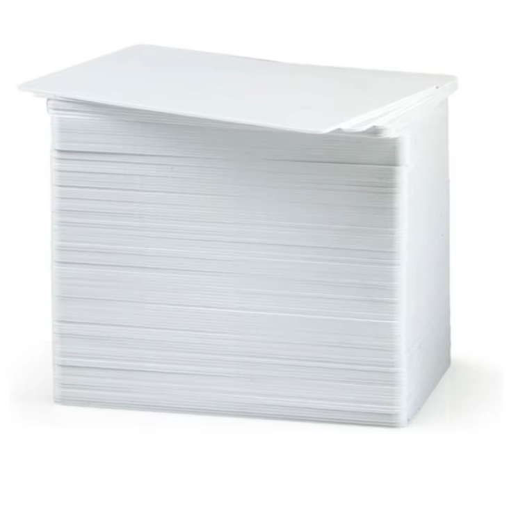 ID white blank plastic pvc cards with high quality