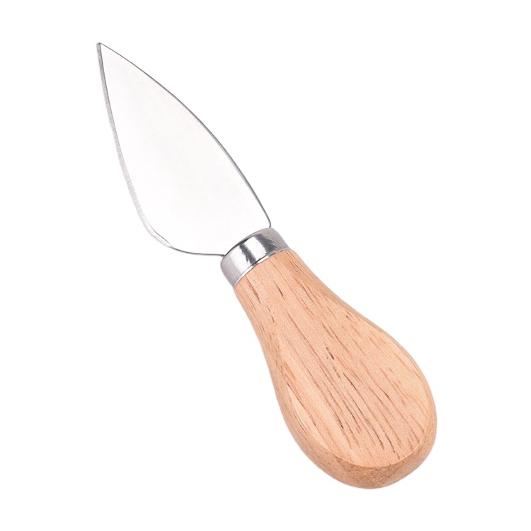 Cheese Knife Set Cheese Slicer Kit Stainless Steel Cheese Cutter with Wood Handle Butter Knives Cooking Tools