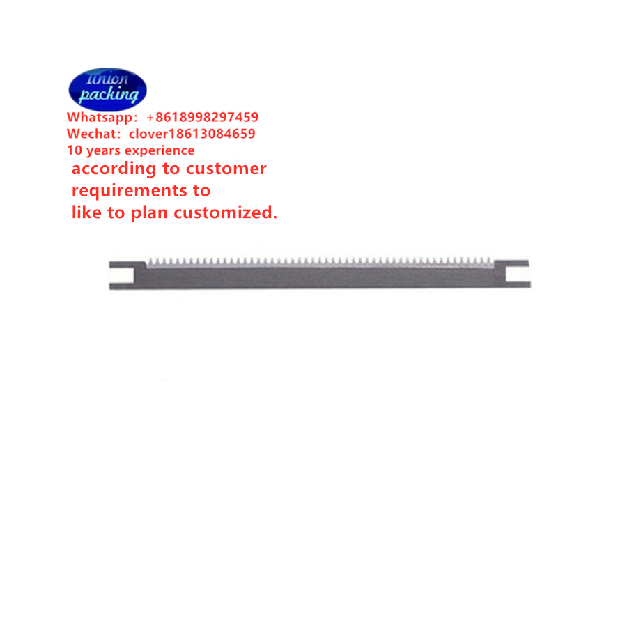 Film cutting film serrated knife packaging machinery blade