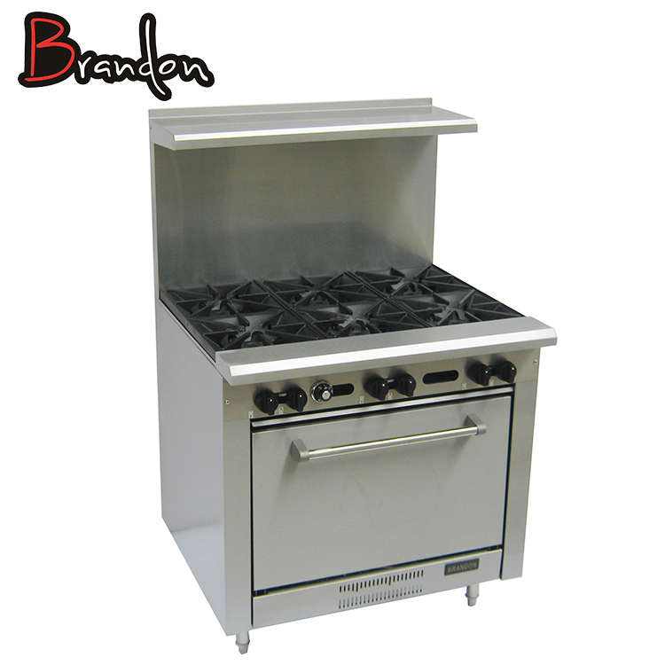 Профессиональная кухонная плита, кухонный стол, газовая плита, газовая плита, плита для ресторана