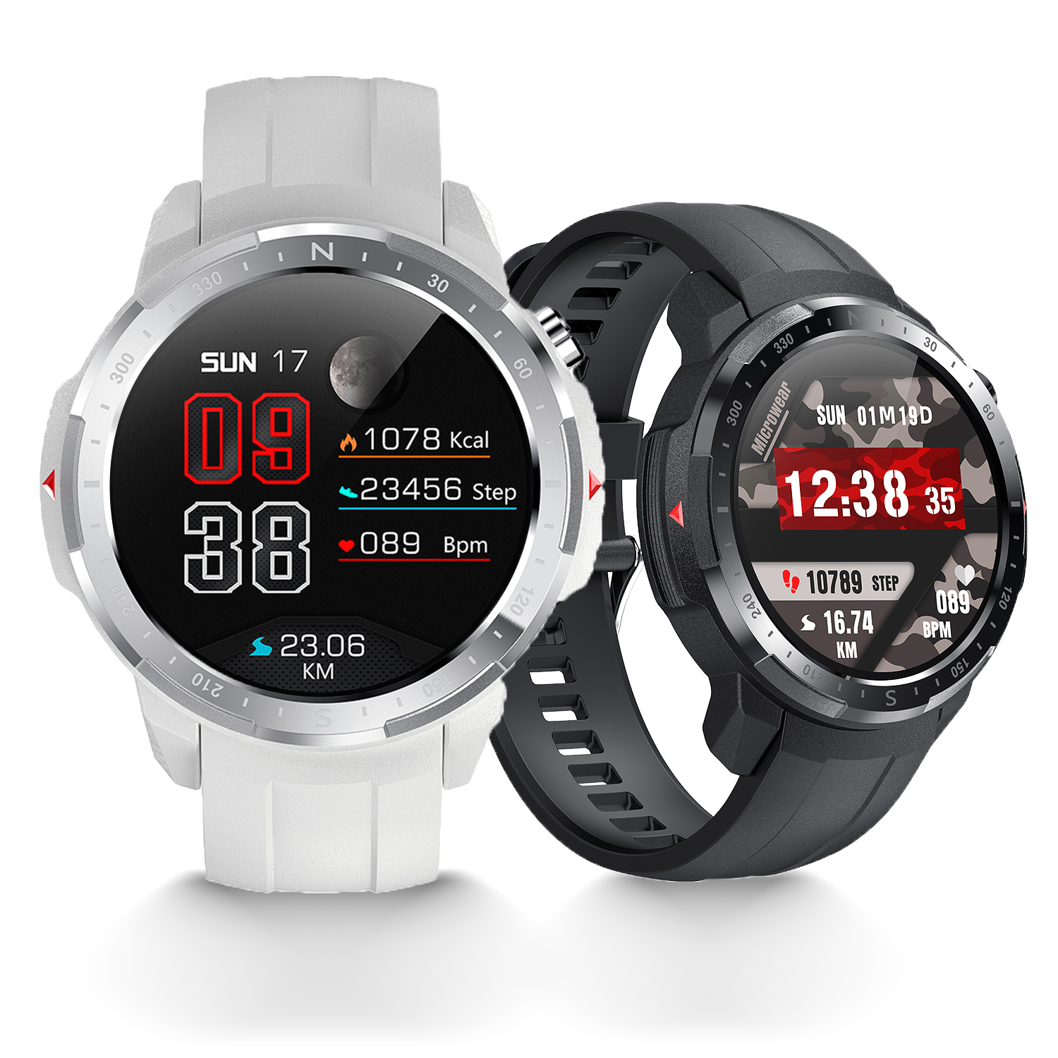 New Arrival L20 Smart Watch 1.3 inch IPS Display IP68 Waterproof Heart Rate Monitor Sports Smart Watches For Activity Tracker