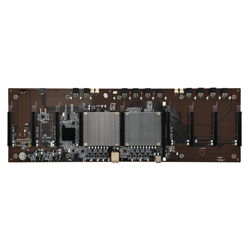 Высококачественная материнская плата X79 DDR3 со встроенным ЦП, поддержка RTX 3060 3060M, графическая карта с 9 GPU картой, корпус материнской платы X79