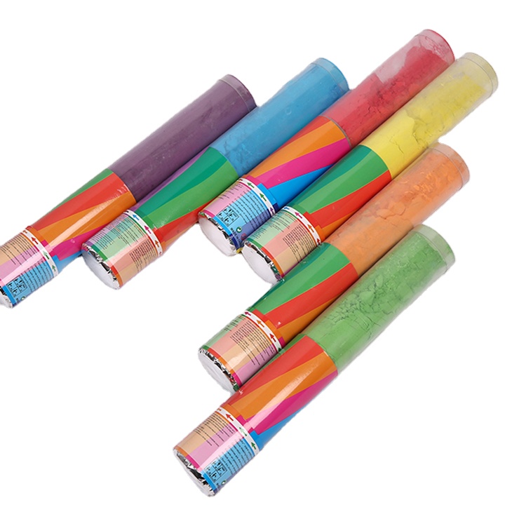 Gender Secret Party Powder Blue Baby Party Environmental Multicolored Powder Cannon