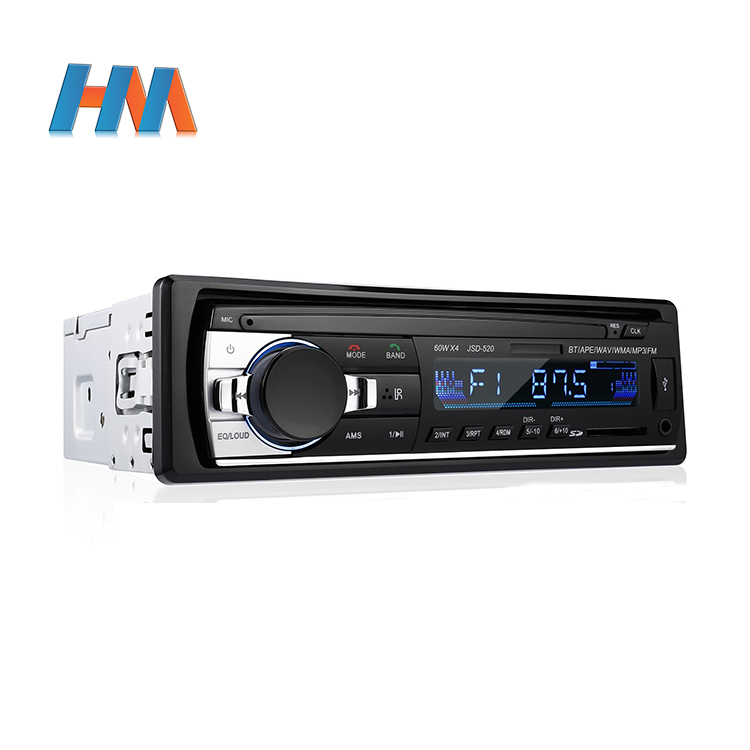 JSD-520 BT 12V In-dash 1 Din FM Aux In приемник SD USB MP3 MMC WMA Автомобильный MP3 Стерео Авторадио плеер
