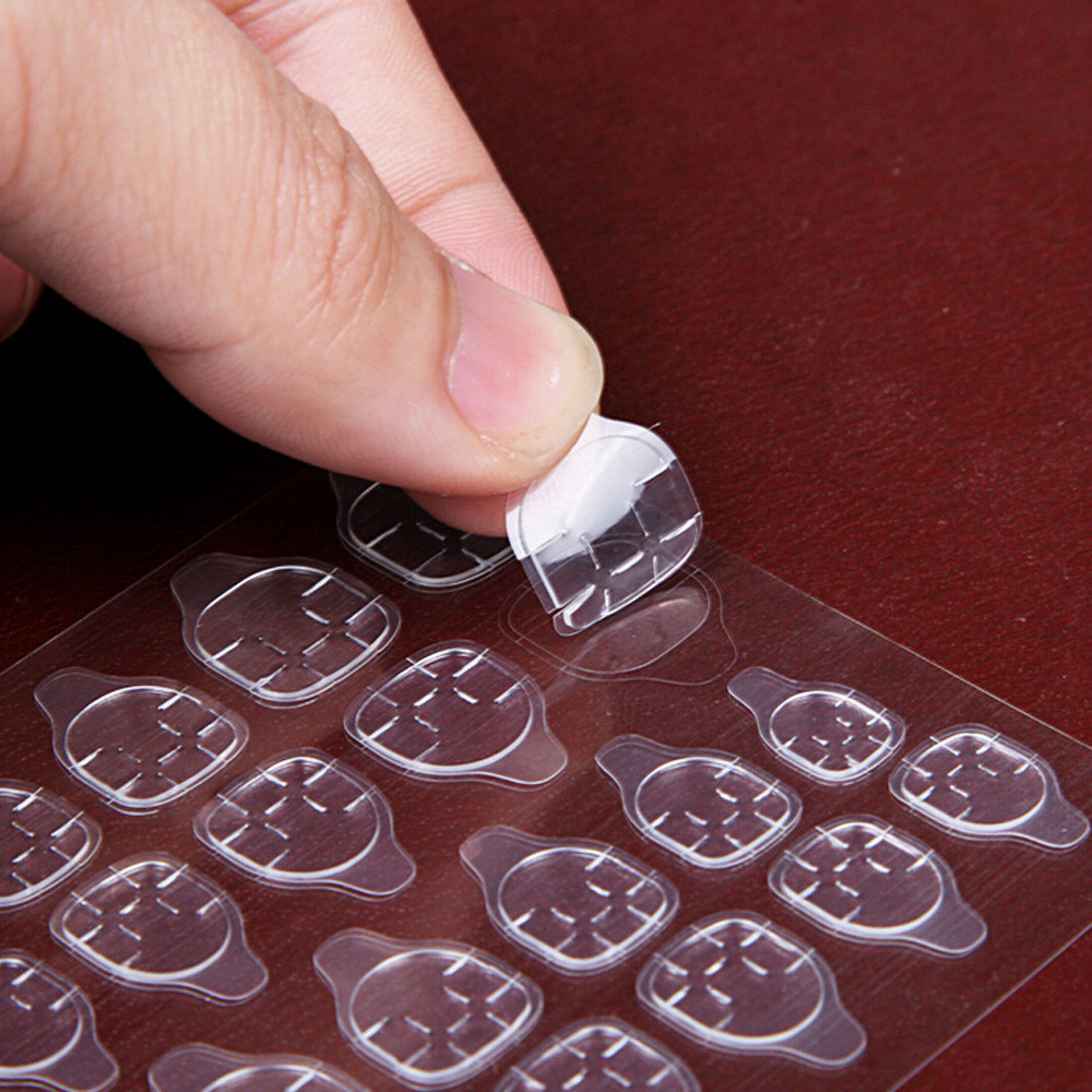 Double Sided False Nail Art Adhesive Tape Glue Sticker DIY Tips Fake Nail Acrylic Manicure Gel MakeupTool