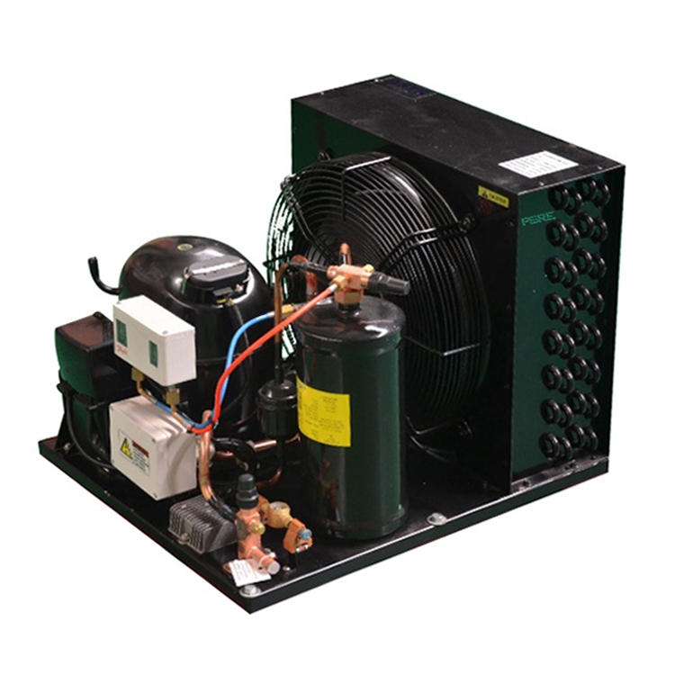 R404a 1hp Холодильный небольшой компрессор открытого типа, конденсаторный блок