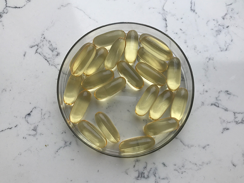 Rich DHA EPA Content Omega 3 Fish Oil Capsule