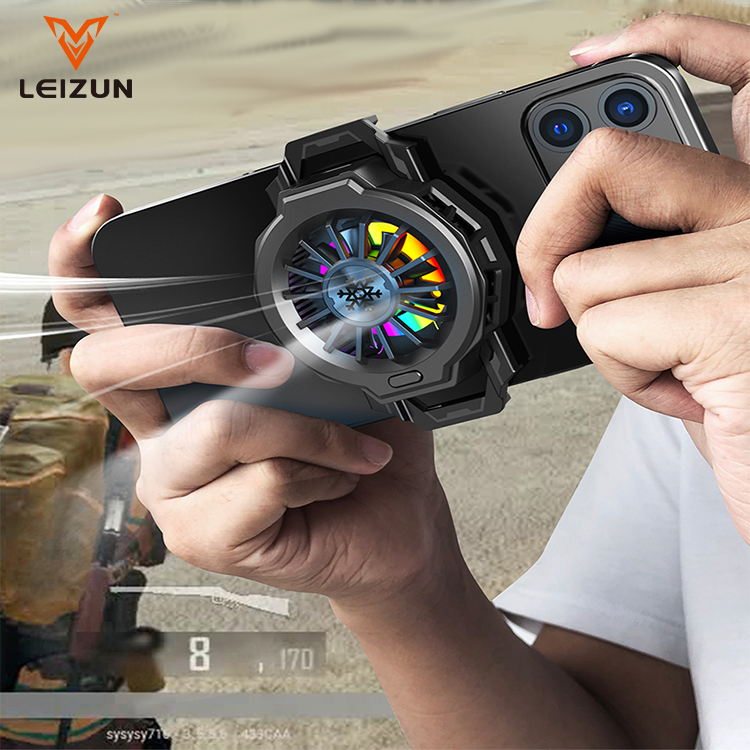 Mobile Cooler Fans Mobile Phone Radiator Chasing Drama Play Mobile Gaming And Live Streaming Powerful Cooling Mobile Phone