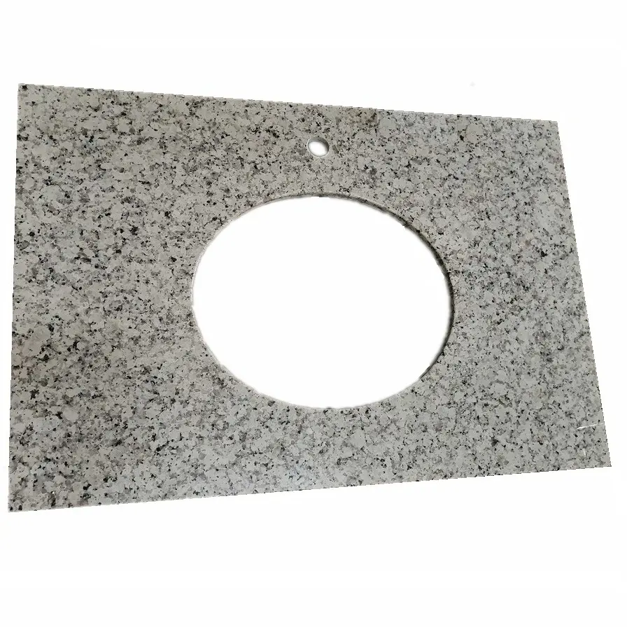 Cheap White Granite G439 Bathroom Stone Wash Basin Vanity Counter Table Tops