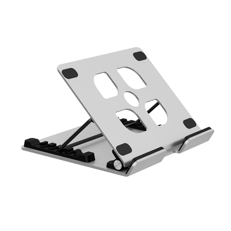 2021 Portable Aluminum Folding Desktop Notebook Laptop Stand Holder For Desk 11-17 Inch Laptop Stand