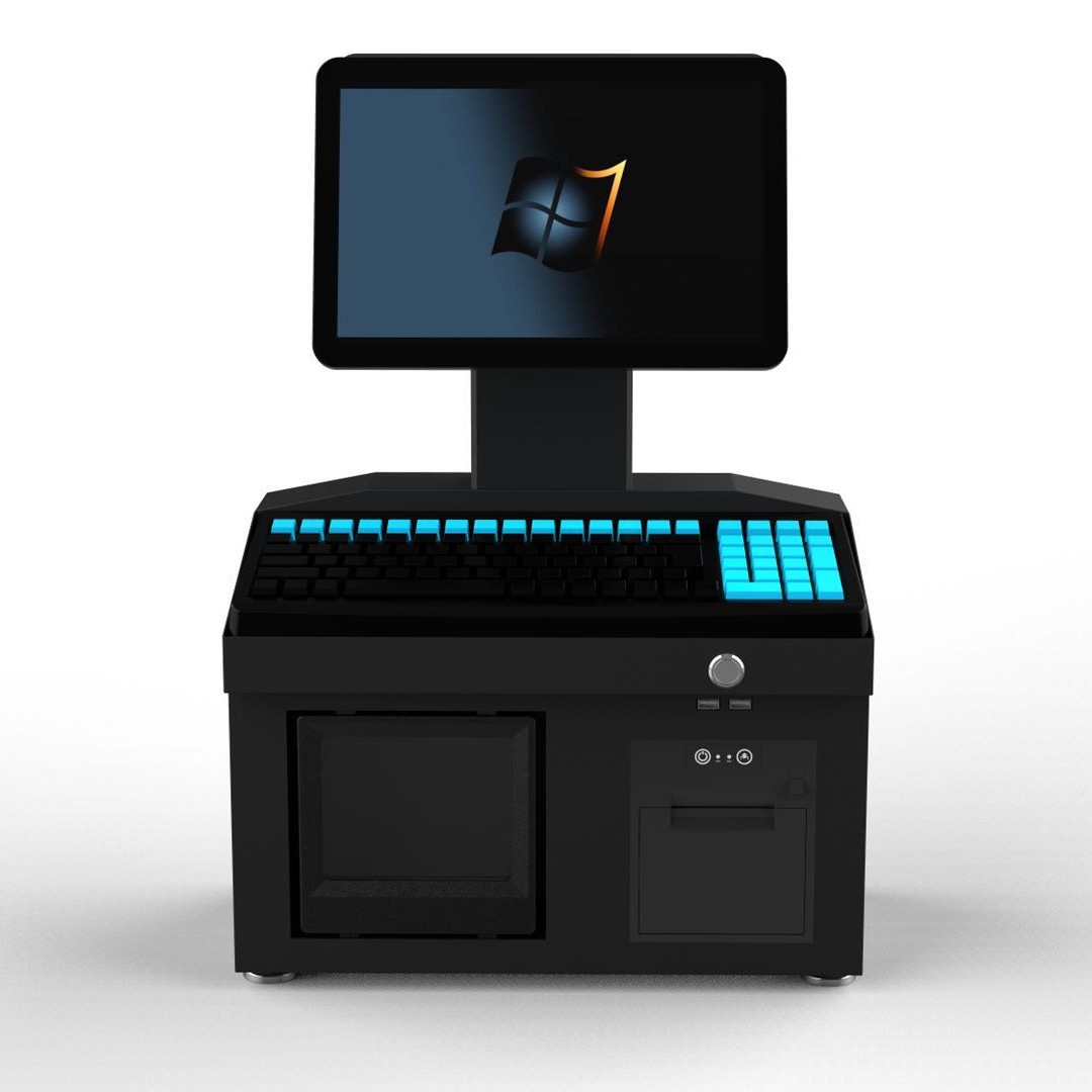Cheap Economic Restaurant Cash Registers Touch Screen Set System Cashier Machine For Sale