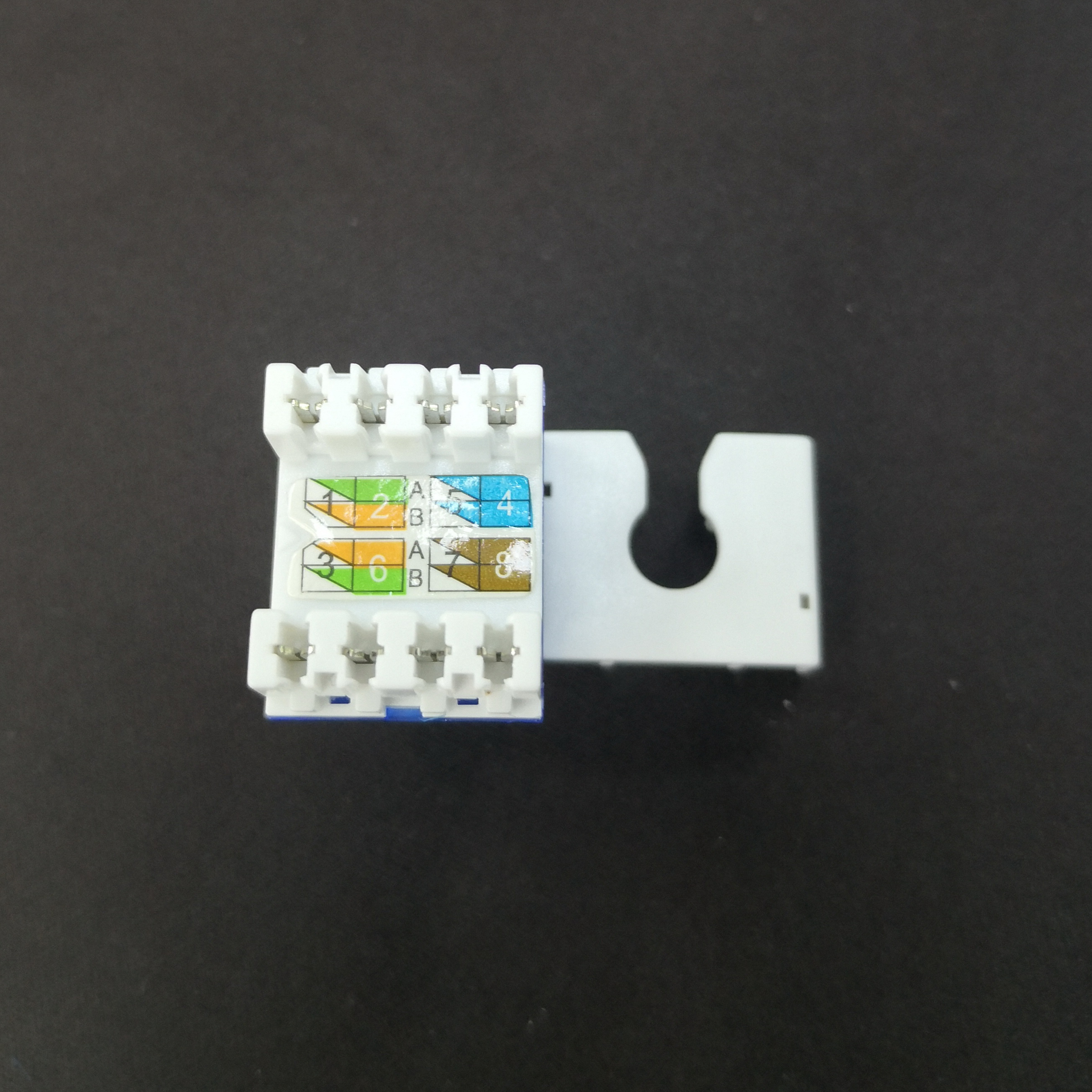 RJ45 Keystone Jack Cat5e Cat6 cat6e модуль 8p8c UTP безинструментальный, высокое качество, заводская цена
