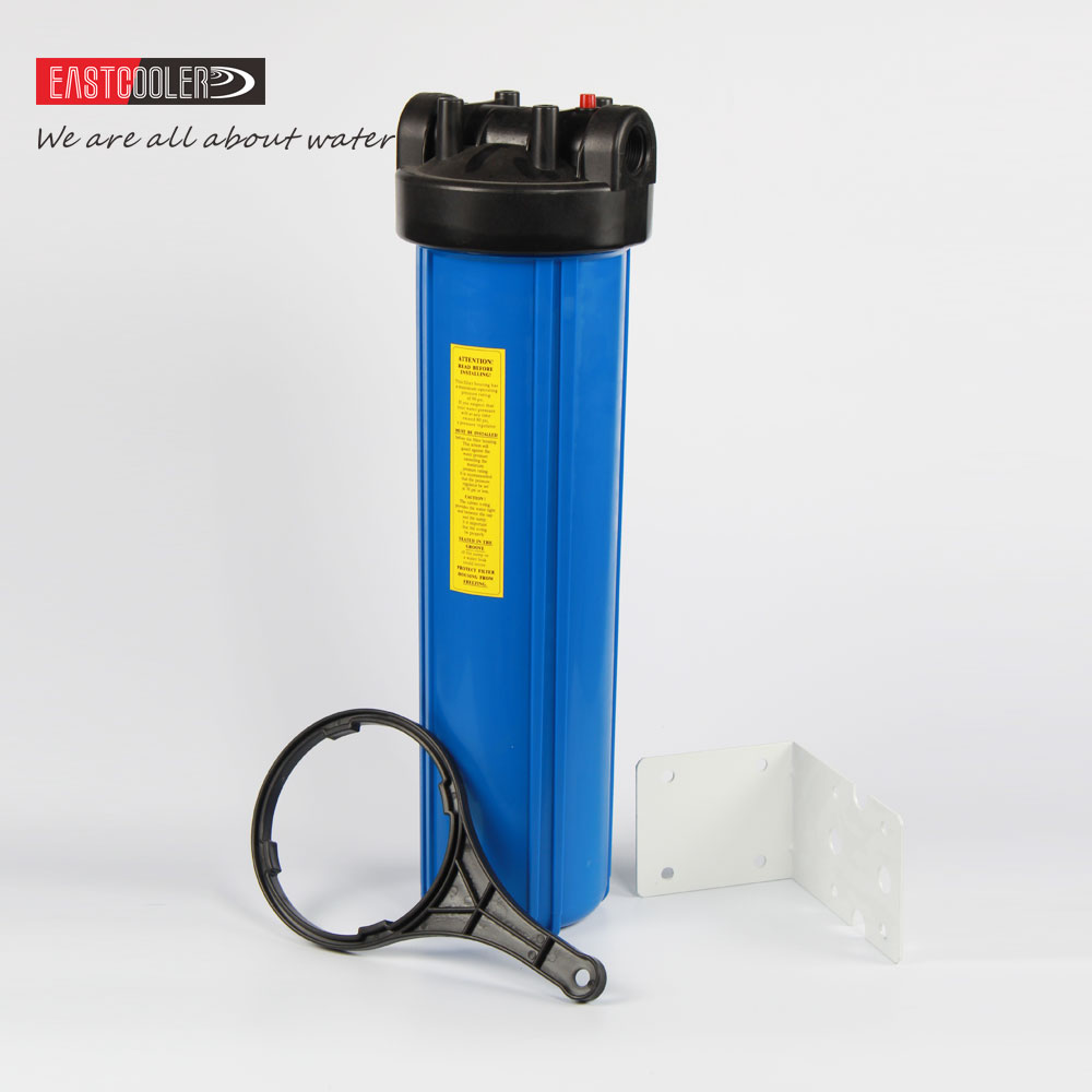 Eastcooler 20 дюймов Большой синий корпус весь дом фильтр для воды для замены корпуса конкурентоспособная цена фильтр для воды картридж