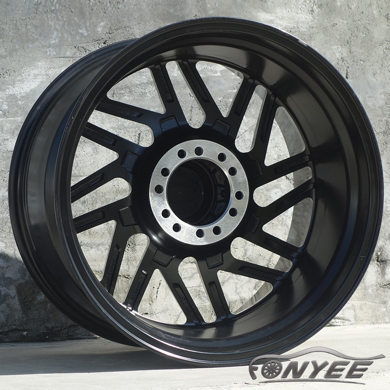 20/22 inch car alloy wheels hub customized logo suitable for the series of f ord truck off-road aluminum alloy car wheels