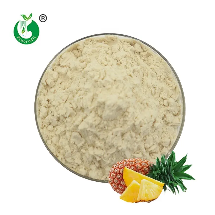 Manufacturer Bulk Price 2400gdu Pineapple Bromellain Enzymes Extract Powder Bromelain