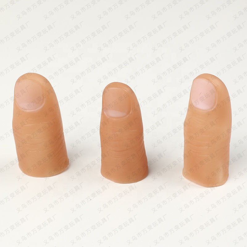 Manufacturers boutique thumb cover simulation finger cover size false finger magic toys wholesale spot