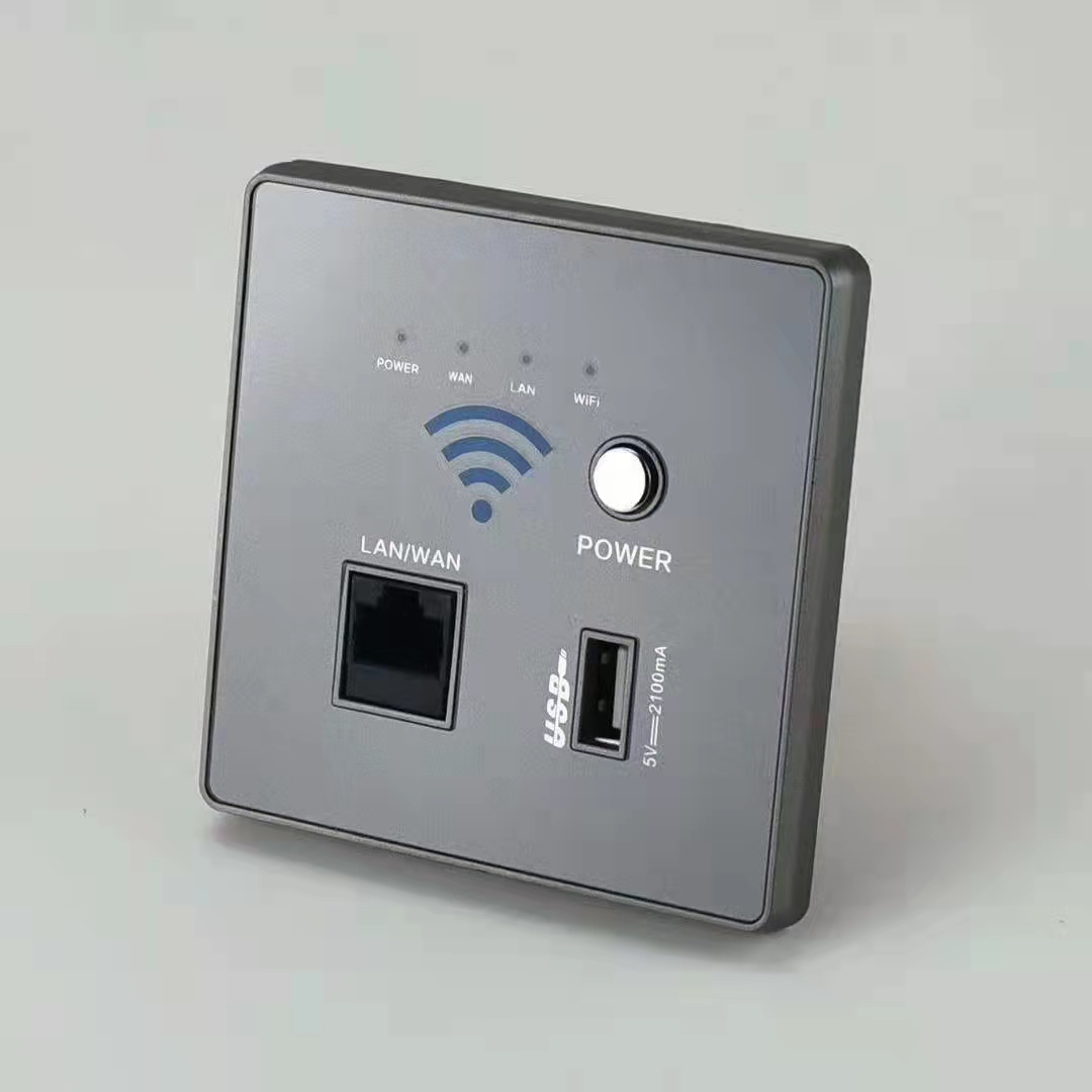 Портативные настенные беспроводные домашние Wi-Fi роутеры с usb-портом и кнопкой питания