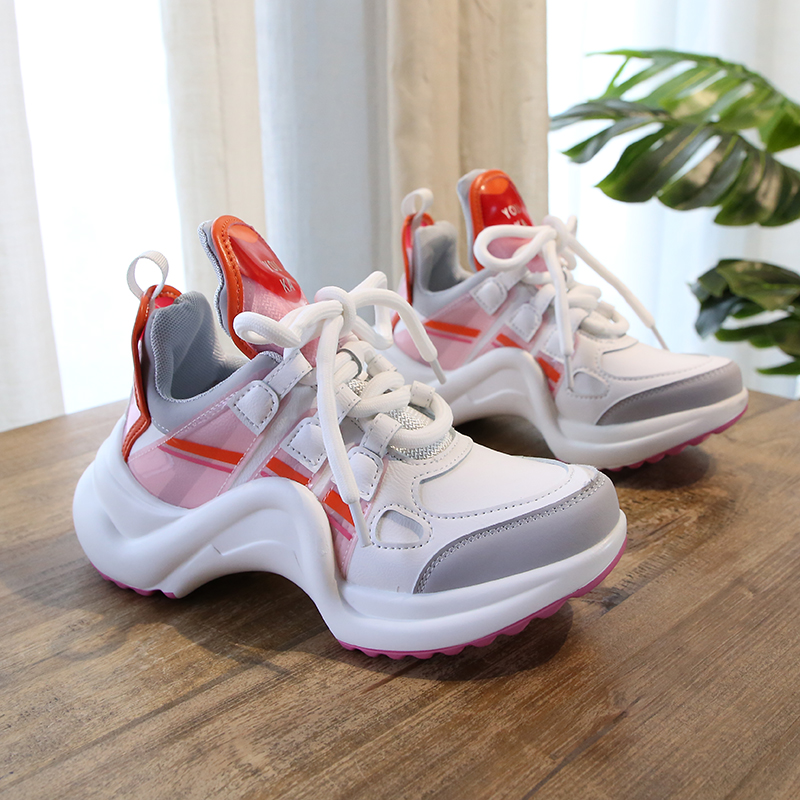 High Quality China New Customize Sports Fashion Women Colorful Fashion Ladies Clunky Shoes Women
