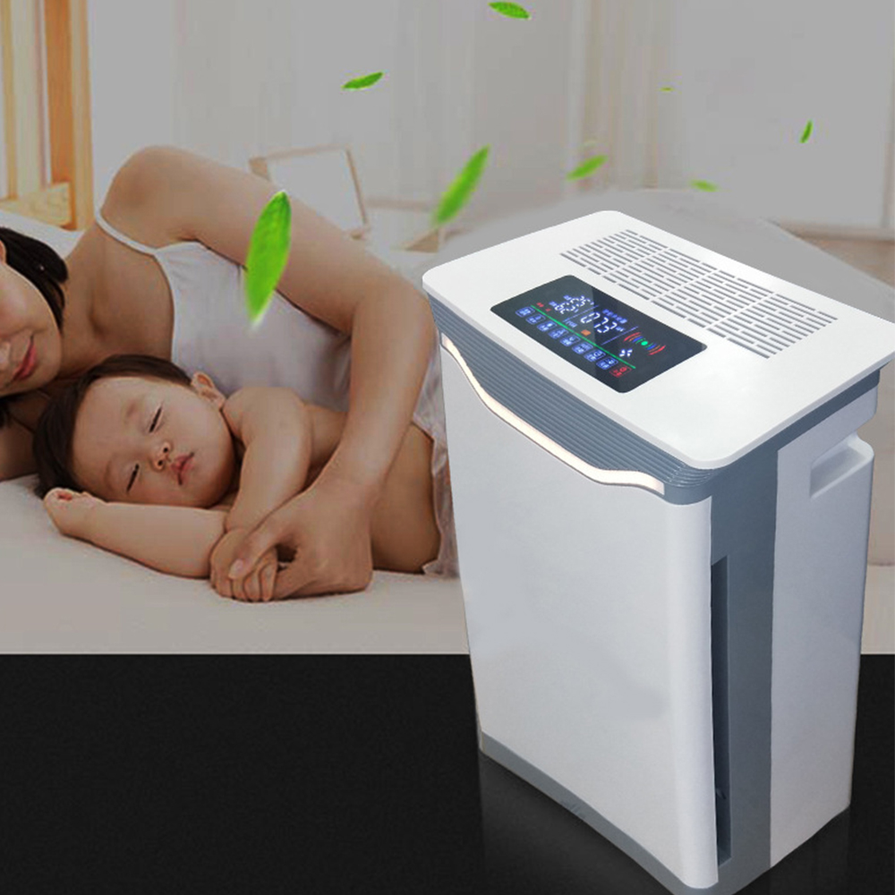 Лучший UVC Hepa углеродный очиститель воздуха для гостиничной комнаты очиститель воздуха с УФ-светом